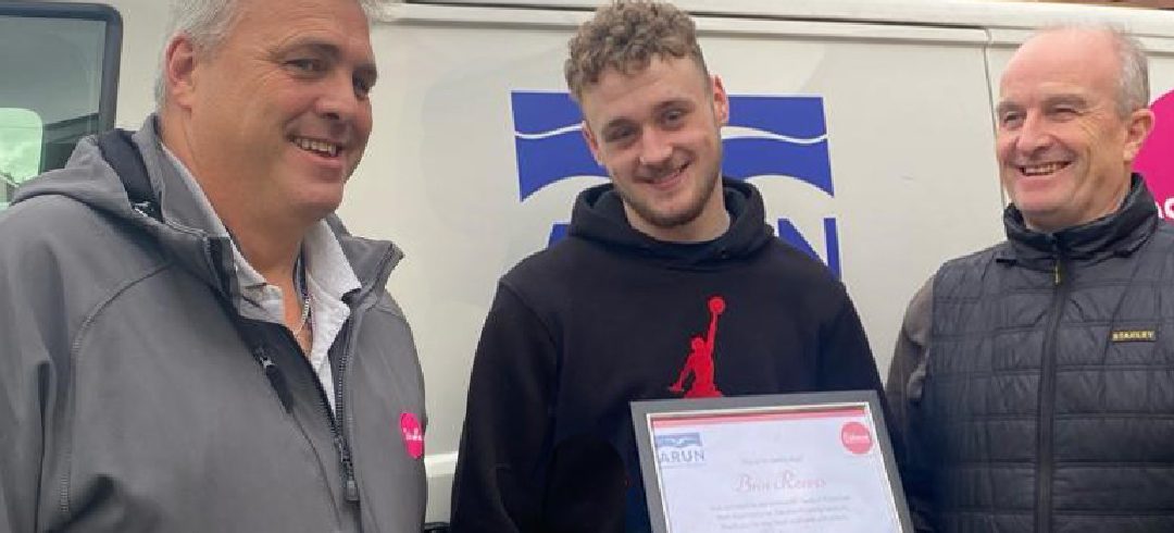 OPSL work experience student, Brin, has completed over 300 hours with us. Osborne Property Service support people throughout their careers.